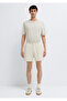 Beige Basic Shorts 0410339-70140 - 3