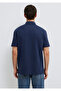 Navy Blue Polo T-Shirt Loose Fit / Comfortable Fit 0613152-70490 - 5