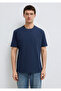 Printed Navy Blue T-Shirt Loose Fit / Comfortable Loose Cut 0613156-70490 - 3