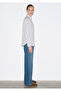 Striped Shirt Loose Fit / Loose Comfortable Cut 1211432-81474 - 6