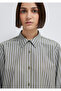 Striped Green Shirt Loose Fit / Relaxed Fit 1211386-85171 - 6