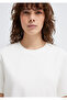 Lace Detailed Ecru T-Shirt Regular Fit / Normal Cut 1613759-70057 - 7