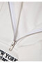 Semi-Zipper Back Printed Ecru Sweatshirt 1S10502-70057 - 7