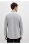 Gray Knitted Shirt Slim Fit / Slim Fit 0211513-80018 - 5