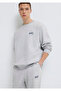 Logo Printed Gray Sweatshirt 0611716-80018