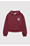Jeans Printed Burgundy Sweatshirt 7S10122-70393 - 4