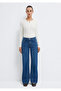 Ibıza Real Blue Shaded Dark Jean Trousers 1010530-90504 - 3