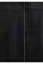 Stand Collar Black Faux Leather Jacket Slim Fit / Slim Fit 0110634-71379 - 7