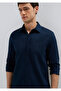 Navy Blue Shirt Slim Fit / Slim Fit 0211656-80872 - 2