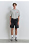 Houston Street Anthracite Jean Shorts 0410672-89813 - 3