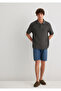 Willis Street Shaded Dark Jean Shorts 0412607-89929 - 4