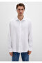 White Muslin Shirt Regular Fit / Normal Cut 0211518-620 - 4