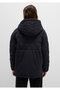 Water Repellent K Hooded Black Quilted Jacket 1110499-900 - 5