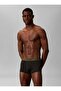 Men's Logo Elastic Waistband 3-Piece Black1 Boxer Briefs - 7