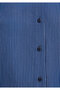 Striped Navy Blue Shirt Loose Fit / Loose Relaxed Fit1210683-80736 - 8