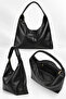Original Women's New Season Luxury Soft Leather Large Volume Hobo Trend Zippered Lined Inner Pocket Office College Daily Shopper Non-Slip Shoulder Bag with Comfortable Thick Strap - 48X38Cm - 2