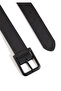 Black Faux Leather Belt 0911020-900 - 3