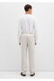 Ecru (TENCEL™ ™ ) Liyosel Blended Jogger Pants Pants 0010168-70144 - 4