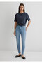 Serenay Gold Shape Hazy Indigo Blue Jean Trousers 100980-80533 - 2