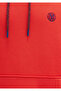 Logo Embroidered Hooded Red Sweatshirt 065809 -70481 - 8