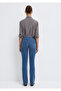 Mona Gold Classic Shaded Indigo Blue Jean Trousers1049784195 - 5