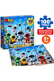 Uzaylı Dostlar 100 Parça Puzzle