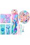 Cartoon Water Bottle Gift Set for Girls – 850ML Leakproof Kids Water Bottle with 20PCS Stickers, 1 Keychains, 2 Mini Notebook, PenS & ETC... – Cute Birthday Return Gift Set