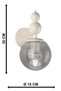 Endless Sconce White Smoked Glass - 6