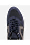 Men's Suede Leather Navy Blue Light Sole Sports Shoes - 4