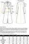 Oversized Coat with Epaulet and Cape Detail Dark Gray 3200 - 7