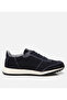 Men's Suede Leather Navy Blue Ultra Light Sole Sports Shoes