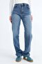 Wide Leg Jean Pants Pn1070 - 5