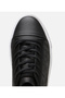Men's Leather Black Printed Sports Shoes - 5