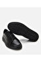 Men's Leather Black Sports Shoes - 6