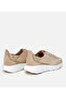 Men's Nubuck Leather Ecru Ultra Light Sole Sports Shoes - 5