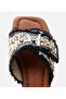 Women's Black Yaya Stone Slippers - 4