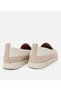 Kadın Deri Bej Loafer - 6