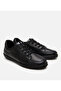 Women's Leather Black Comfort Sports Shoes - 2