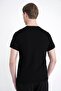 Comfort Fit Rayon Blended Crew Neck Black Knitwear T-Shirt Ts 925 - 8
