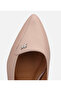 Genuine Leather Natural Women's Ballerinas - 5