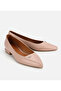 Genuine Leather Natural Women's Ballerinas - 2