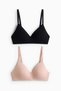 MAMA 2-pack padded cotton nursing bras - 5
