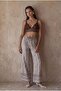 Braletli Linen Textured Women's Pajama Set - Lx.26235 Neutral - 5