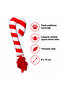 3-Piece Christmas Cat Toy Set – Rustle Cookies, Rattle Candy, and Furry Pine Tree Cat Toy - 9