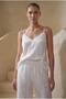 Kimonolu Viscose Women's Pajama Set - Lx.26238 Ivory - 7