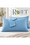 Blue Cotton Fabric Cover Pillowcase (2 Pcs) 50 X 70 cm - 3