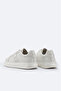 Men's White 100% Leather Leather Shoes A62Y8026 - 5