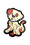 Wooden dog puzzle - 16 piece educational & cognitive development puzzle with story backing - 2