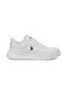 Unisex White Lace-Up Shoes