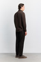 Men's Brown Bottom Britli Soft Touch Long Sleeve Comfort Fit Shirt A62Y2020 - 4